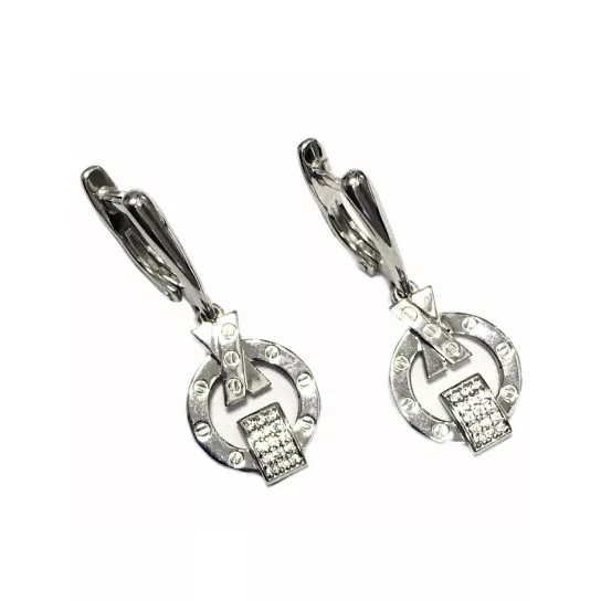 Серьги из серебра