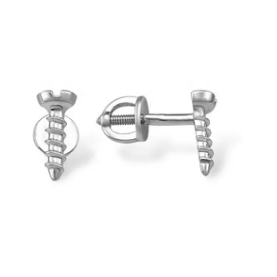 Серьги из серебра