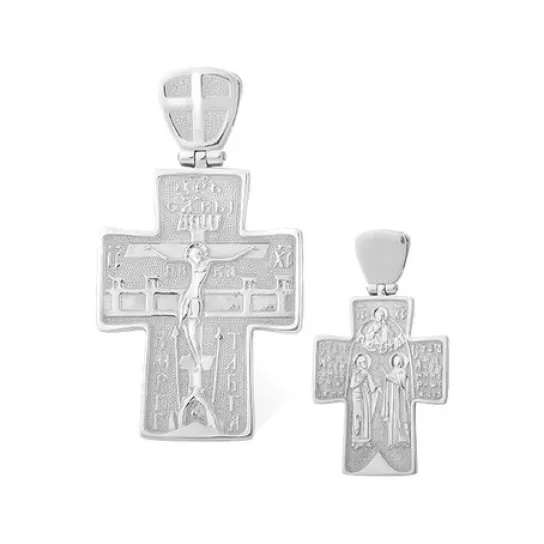 Крест из серебра