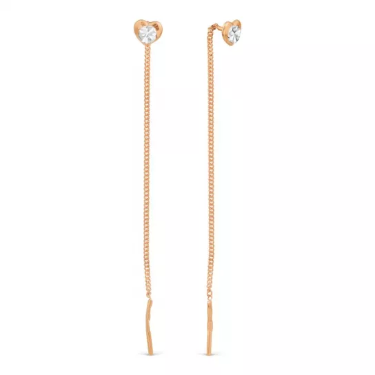 Серьги-продевки из золота