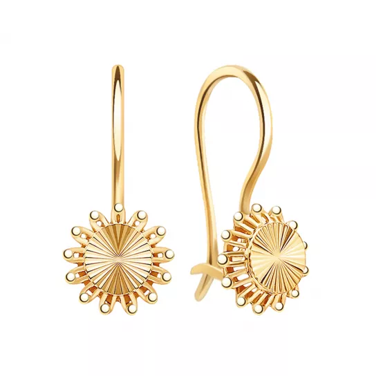 Серьги из золота