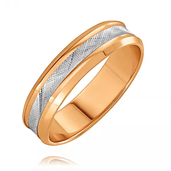 Кольцо обручальное из золота