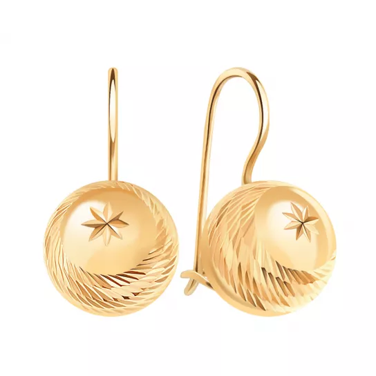 Серьги из золота