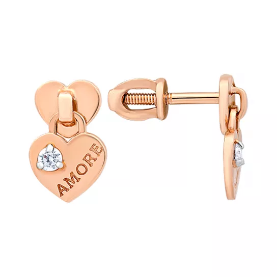 Серьги из золота