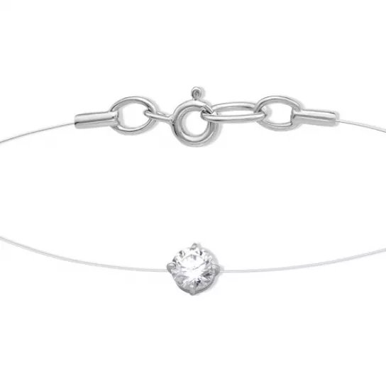 Колье из серебра