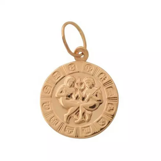 Подвеска зодиак из золота