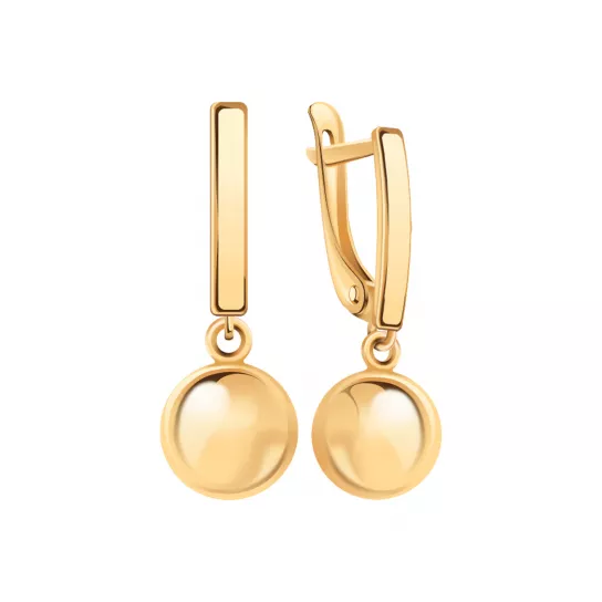 Серьги из золота