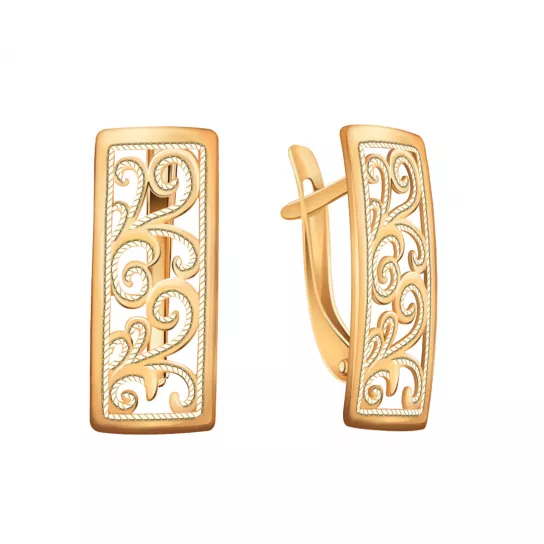 Серьги из золота