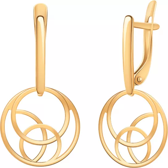 Серьги из золота