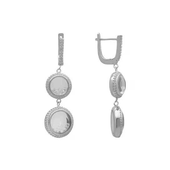 Серьги из серебра