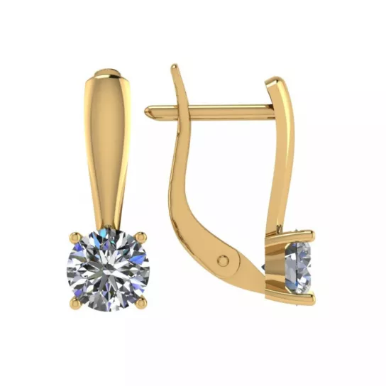 Серьги из золота