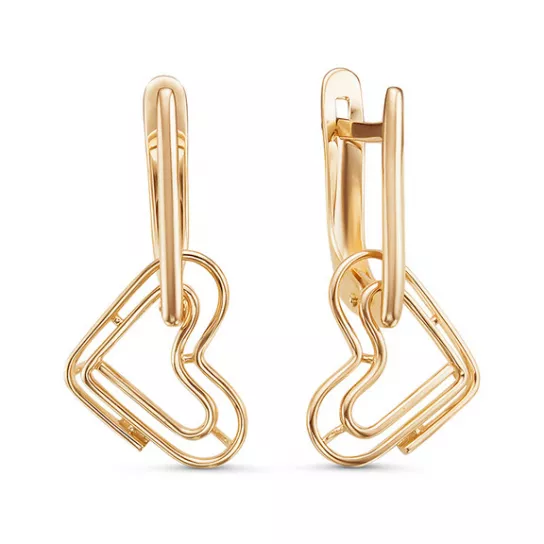 Серьги из золота