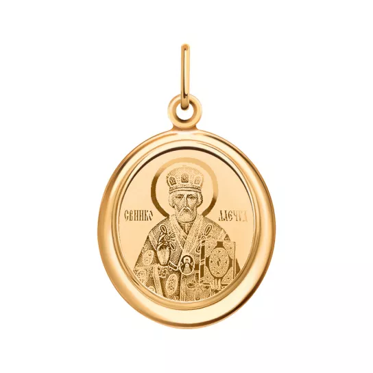 Икона из золота